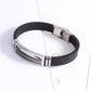 Fashion Simple Constellation Bracelet Personality Creative Stainless Steel Silicone Bracelet Watch Chain Jewelry