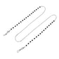 Ornament simple fashion black bead glasses chain ladies temperament multi-purpose mask non-slip lanyard