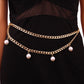 Waist Chain Combination Gold Variety Fashion Pendant Geometric Accessories Matching Dress Body Chain