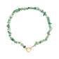 Jewelry Large Shaped Pearl OT Buckle Necklace Femininity Simple Fashion Green Turquoise Necklace