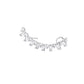 ins zircon ear bone clip fashion temperament niche design one-piece diamond ear clip personality ear stud earrings