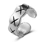 Old opening geometric ring ins personality trend adjustable irregular ring punk jewelry female