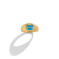 Jewelry creative color small frog dripping oil ring female cartoon alloy small animal geometric jewelry