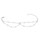 Jewelry Fashion Ball Rhinestone Necklace Female Simple Metal Chain Rhinestone Clavicle Necklace Jewelry
