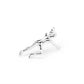 Creative ear clip ring ins fashion personality climbing villain without ear hole ear bone clip female earring ear clip