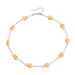 Jewelry Mini Color Butterfly Transparent White Rice Bead Necklace Female Y2K Small Fresh Imitation Pearl Necklace
