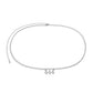 Jewelry Creative Metal Chain Geometric Body Chain Simple Number Pendant Single Layer Waist Chain Female