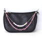 Pearl Chain Metal Chain Double Chain Accessories Shoulder Straps Chain Alphabet Dice Accessories Messenger Shoulder Bags