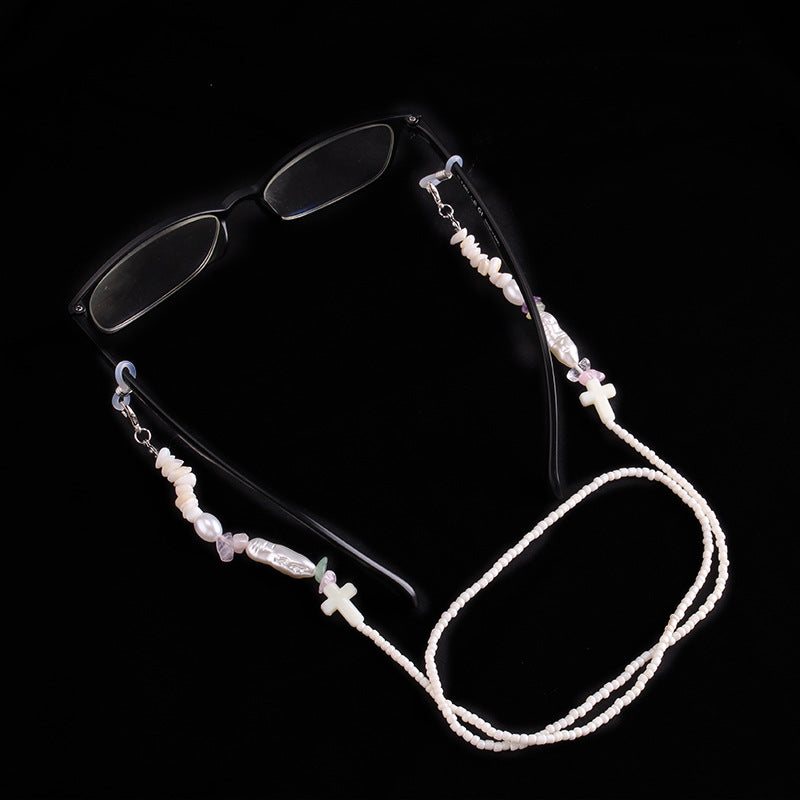 Glasses chain hanging neck non-slip chain lanyard mask rope glasses chain metal glasses hanging chain