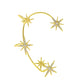 Ins diamond-studded butterfly ear hanger women without ear piercing butterfly ear bone clip fashion niche exaggerated wing ear clip