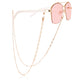 Mask hanging chain Glasses chain Butterfly aircraft chain Disc mask chain Peach heart metal glasses chain