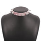 N9697 Jewelry Personality Exaggerated Rivet Leather Necklace Punk Harajuku Collar Necklace