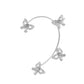 Mori Super Fairy Diamond Butterfly Ear Hanging Earbone Clip Fashion Temperament Niche Design No Pierced Ear Clip Versatile Earrings