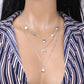 Diamond Butterfly Necklace Female Pendant Clavicle Chain Ins Light Luxury Niche Design Sense
