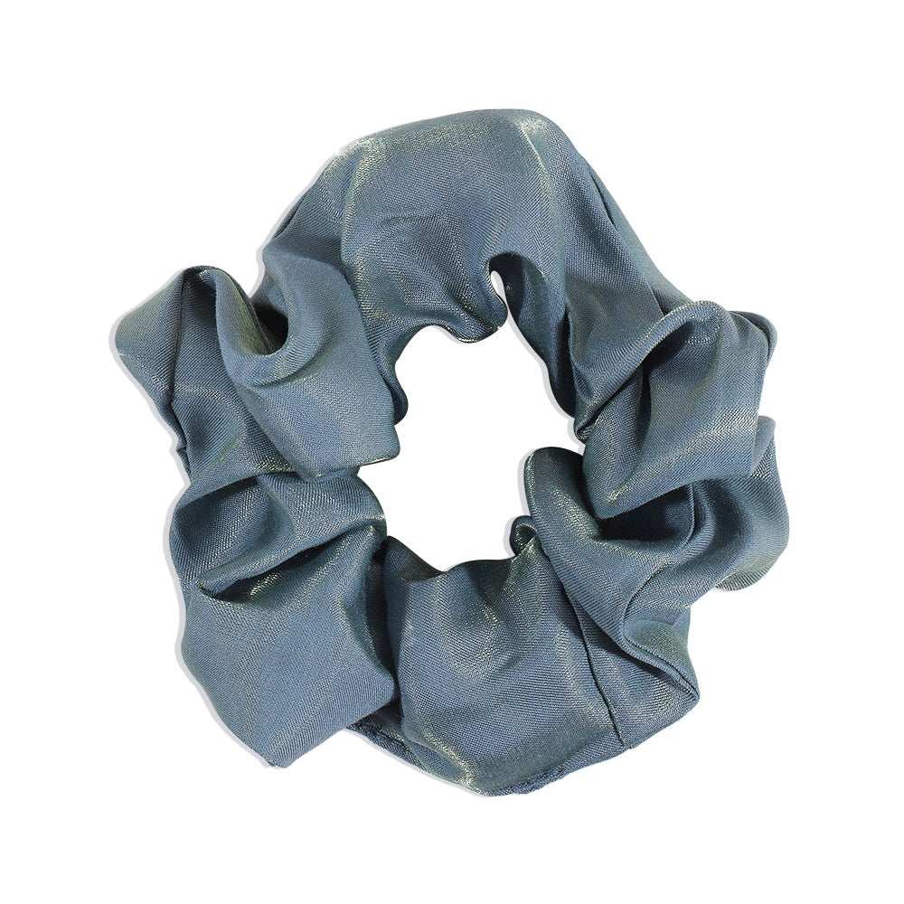 F3978 French Mori style solid color hair ring retro light silk surface simple net red hair accessories candy color elastic head rope