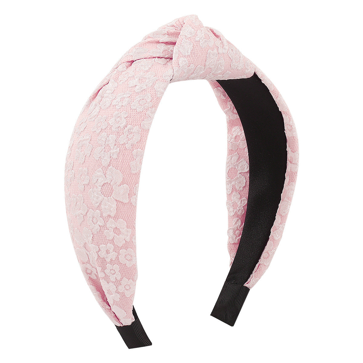 F5157 Sweet Girl Heart Lace Flower Fashion Headband French Simple Knotted Geometric Cute Outer Headband