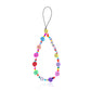 Jewelry Pearl Smiley Soft Pottery Mobile Phone Chain Acrylic Fruit Five-pointed Star Mobile Phone Anti-lost Lanyard