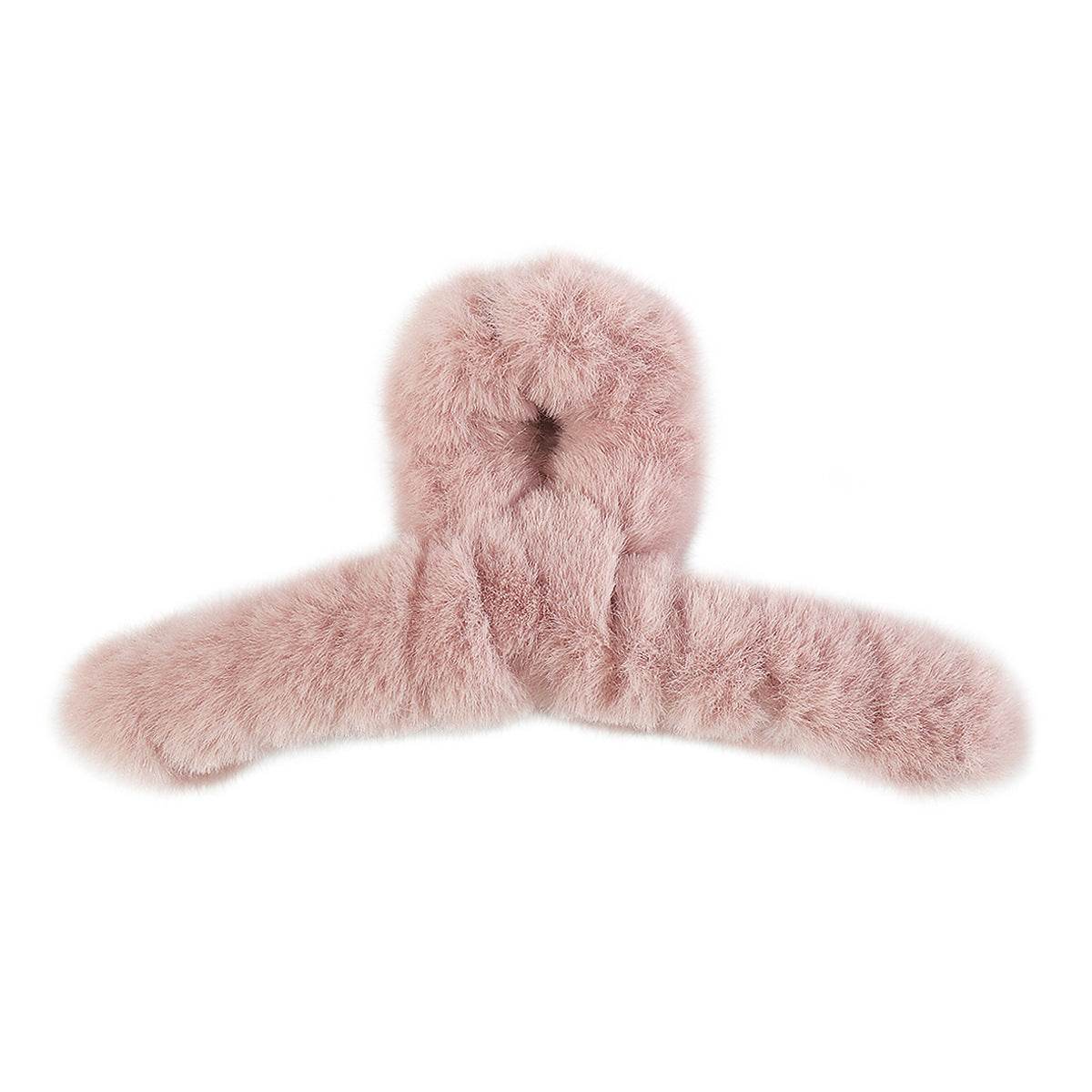 F4965 personality temperament sweet plush velvet clip mohair girl heart cute and elegant autumn and winter shark clip