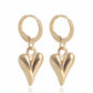 Jewelry Fashion Mini Geometric Oil Drip Flower Earrings Earrings High-end Niche Earrings
