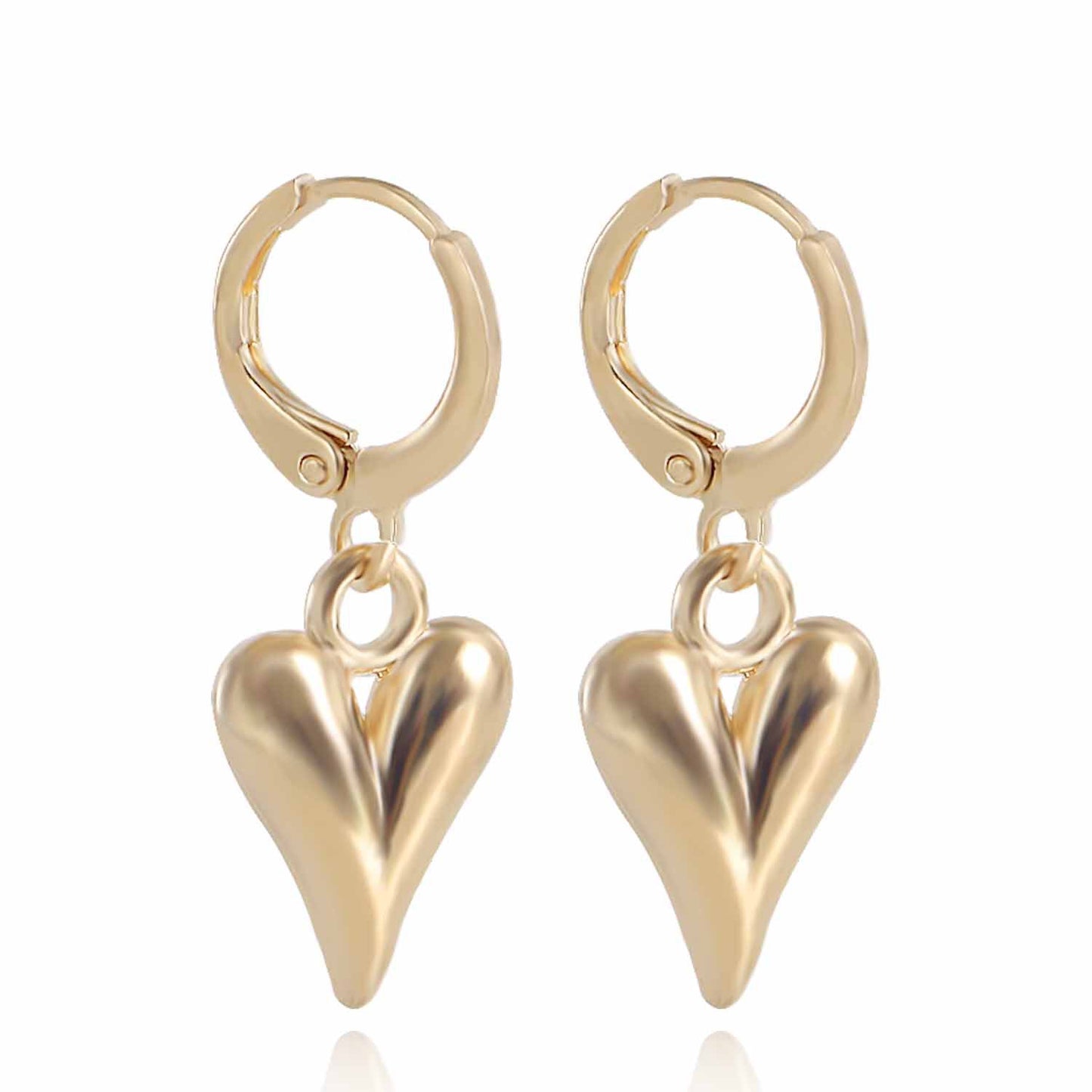 Jewelry Fashion Mini Geometric Oil Drip Flower Earrings Earrings High-end Niche Earrings
