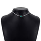 N1644 Jewelry Rhinestone Heart Temperament Single Layer Necklace Fairy Spirit Fairy Spirit Net Red Popular Necklace