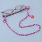 Children's anti-lost mask lanyard chain cartoon smiling face flower glasses chain mask lanyard dual-use