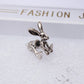 Harajuku three-dimensional small animal dinosaur cat rabbit scorpion earrings fashion personality piercing earrings jewelry