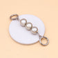 Pearl Extender Chain Messenger Bag Shoulder Strap Bead Chain Hand Strap Extended Bag Strap Modified Bag Chain Accessories Bag Chain