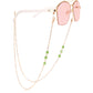 Glasses chain mask hanging chain simple crystal glasses hanging chain fashionable sunglasses hanging chain