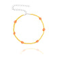 Jewelry Rice Bead Flower Necklace Women's Fashionable Temperament Adjustable Necklace