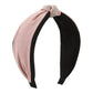 F542 fabric knotted rhinestone light luxury headband hit color personality claw chain net infrared pressure hair headband female