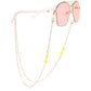 Glasses chain mask hanging chain simple crystal glasses hanging chain fashionable sunglasses hanging chain
