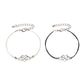 Ins Simple Temperament Pearl Earrings Fashion Personality Metal Geometric Pendant Necklace Bracelet Ring Set