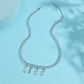 diy simple handmade alloy English word letter necklace hip-hop couple pendant short chain men and women