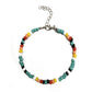 Ornaments Popular Colorful Rice Beads Anklet Female Fashion Handmade Adjustable Foot Jewelry