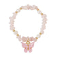 B1658 Jewelry Niche Stone Creative Butterfly Bracelet Fashion Design Simple Elastic Hand Jewelry