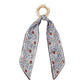 F3988 Ethnic girl hair ring imitation pearl broken flower streamer hair ring spring and summer series net red hair rope