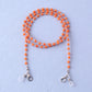 Popular Jewelry Black and White Pearl Non-slip Anti-lost Glasses Chain Mask Lanyard