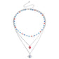 Jewelry multi-layer devil's eye pendant necklace female fashion exaggerated trend eye necklace