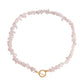 Jewelry Large Shaped Pearl OT Buckle Necklace Femininity Simple Fashion Green Turquoise Necklace