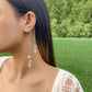 Jewelry Creative Imitation Crystal Tassel Elf Earring Female Simple Single Chain Star Earrings