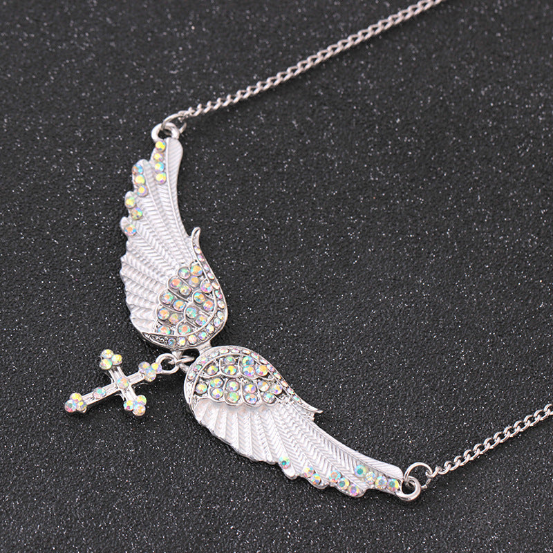 Fashion Angel Wings Diamond Earrings Simple Wings Earrings Earrings Earrings