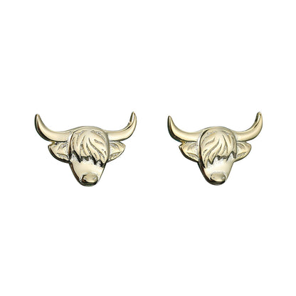 Explosive Children's Jewelry Cute Cartoon Cow Earrings Female Fashion Small Animal Earrings Jewelry