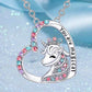 Love Children Pendant Necklace Female Jewelry Unicorn Cartoon Clavicle Chain Gift
