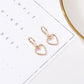 Earrings Simple Hollow Heart Earrings Small Fresh Versatile Metal Heart Earrings