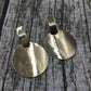 Curved sequin disc earrings popular jewelry birthday gift earrings
