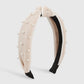 F4696 Geometric edging contrasting color nail bead hair accessories fabric knotted retro sweet and age-reducing simple headband for women