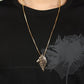 Retro Domineering Wolf Head Necklace Original Fashion Personality Metal Animal Sweater Chain Necklace Can Be Authorized