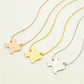 Texas Alloy Necklace US State Map Clavicle Chain