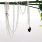 Jewelry star with the same style street shooting fashion simple sequin multi-layer suit necklace female